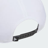 ADIDAS MEN'S 5 PANEL GOLF SCRIPT - WHITE/WONTAU HAT