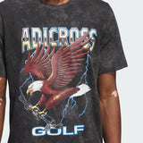ADIDAS MEN'S ADICROSS EAGLE GRAPHIC TEE - GREY SIX