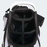 ADIDAS LIGHTWEIGHT STAND GOLF BAG - WHITE/BLACK