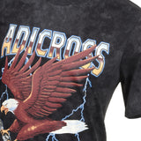ADIDAS MEN'S ADICROSS EAGLE GRAPHIC TEE - GREY SIX