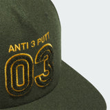 ADIDAS ANTI 3 PUTT CAP BASE GREEN
