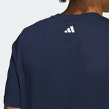 ADIDAS MEN'S GOLF TEE - NAVY