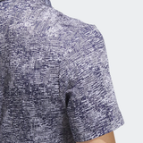 ADIDAS MEN'S AERIAL JACQUARD GOLF POLO SHIRT - GREY THREE