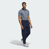 ADIDAS MEN'S BEYOND TEXTURED GOLF POLO SHIRT - COLLEGIATE NAVY