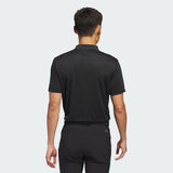 ADIDAS MEN'S CORE ADIDAS PERFORMANCE PRIMEGREEN POLO SHIRT - BLACK
