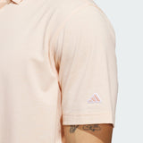 ADIDAS MEN'S GO-TO GOLF POLO SHIRT - Powder Coral Mel.