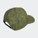 ADIDAS TOUR PRINT SNAPBACK CAP OLIVE STRATA
