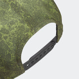 ADIDAS TOUR PRINT SNAPBACK CAP OLIVE STRATA