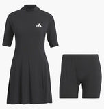 ADIDAS WOMEN'S MADE WITH NATURE GOLF DRESS - BLACK