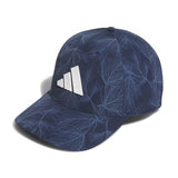 ADIDAS MEN'S TOUR PRINT SNAPBACK HAT - NAVY BLUE