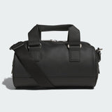 ADIDAS PU ROUND TOTE BAG - BLACK