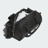 ADIDAS PU ROUND TOTE BAG - BLACK