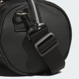 ADIDAS PU ROUND TOTE BAG - BLACK