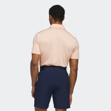 ADIDAS MENS'S ULTIMATE365 SOLID LC GOLF POLO SHIRT - POWDER CORAL