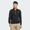 ADIDAS MENS GOLF LIGHTWEIGHT 1/4 ZIP TOP - BLACK