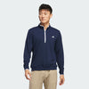 ADIDAS MENS GOLF LIGHTWEIGHT 1/4 ZIP TOP - COLLEGIATE NAVY