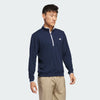 ADIDAS MENS GOLF LIGHTWEIGHT 1/4 ZIP TOP - COLLEGIATE NAVY