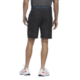 ADIDAS MEN'S ULTIMATE365 PRINT GOLF SHORTS - Black / Grey Three
