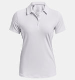 UNDER ARMOUR WOMEN'S PLAYOFF POLO - WHITE