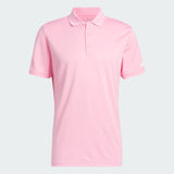 ADIDAS MEN'S CORE ADIDAS PERFORMANCE PRIMEGREEN POLO SHIRT - LIGHT PINK