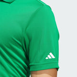ADIDAS MEN'S CORE ADIDAS PERFORMANCE PRIMEGREEN POLO SHIRT - GREEN