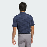 ADIDAS MEN'S ULTIMATE365 SPEED STRIPE GOLF POLO SHIRT - COLLEGIATE NAVY/PRELOVED INK