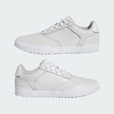 ADIDAS WOMEN'S RETROCROSS SPIKELESS GOLF SHOES - Cloud White