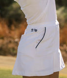 ADIDAS WOMEN'S ADIDAS X BOGEY BOYS GOLF SKORT - WHITE