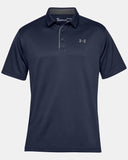 UNDER ARMOUR TECH™ POLO - MIDNIGHT NAVY/GRAPHITE BLUE