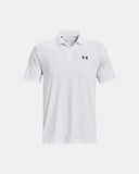 UNDER ARMOUR MEN'S PERFORMANCE POLO 3.0 - WHITE