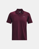 UNDER ARMOUR MEN'S PERFORMANCE POLO 3.0 - DARK MAROON