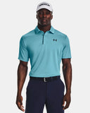 UNDER ARMOUR TECH™ POLO - GLACIER BLUE