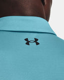 UNDER ARMOUR TECH™ POLO - GLACIER BLUE