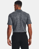 UNDER ARMOUR MEN'S PERFORMANCE POLO 3.0 - PITCH GRAY BLACK