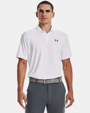 UNDER ARMOUR MEN'S PERFORMANCE POLO 3.0 - WHITE