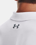 UNDER ARMOUR MEN'S PERFORMANCE POLO 3.0 - WHITE