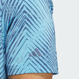 ADIDAS MEN'S ULTIMATE365 ALLOVER PRINT POLO SHIRT - Semi Blue Burst / Preloved Ink