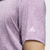 ADIDAS MEN'S ULTIMATE365 MINI BUNKER GOLF POLO SHIRT - POWDER PLUM