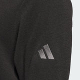 ADIDAS MEN'S ULTIMATE365 TERRY CLOTH QUARTER-ZIP PULLOVER - BLACK