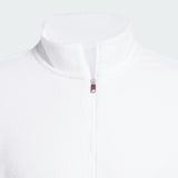 ADIDAS MEN'S ULTIMATE365 TERRY CLOTH QUARTER-ZIP PULLOVER - WHITE