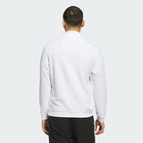ADIDAS MEN'S ULTIMATE365 TERRY CLOTH QUARTER-ZIP PULLOVER - WHITE