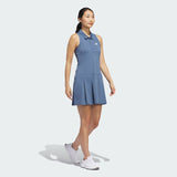 ADIDAS WOMEN'S ULTIMATE365 TOUR PLEATED GOLF DRESS - PRELOVED INK