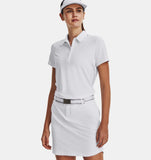 UNDER ARMOUR WOMEN'S PLAYOFF POLO - WHITE