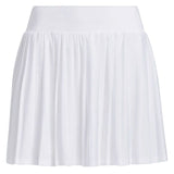 ADIDAS WOMEN'S ULTIMATE365 TOUR PLEATED 15-INCH GOLF SKORT - WHITE