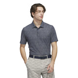 ADIDAS MEN'S ULTIMATE365 MINI BUNKER GOLF POLO SHIRT - COLLEGIATE NAVY