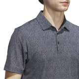 ADIDAS MEN'S ULTIMATE365 MINI BUNKER GOLF POLO SHIRT - COLLEGIATE NAVY