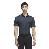 ADIDAS MEN'S AERIAL JACQUARD POLO SHIRT - ARCTIC NIGHT