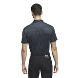 ADIDAS MEN'S AERIAL JACQUARD POLO SHIRT - ARCTIC NIGHT