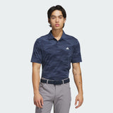 ADIDAS MEN'S ULTIMATE365 SPEED STRIPE GOLF POLO SHIRT - COLLEGIATE NAVY/PRELOVED INK