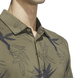 ADIDAS MEN'S OASIS MESH GOLF POLO SHIRT - OLIVE STRATA